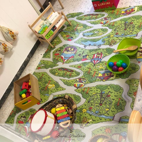Angolo delle costruzioni Metodo Montessori